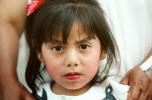 Girl, face, Morelos, Tepoztlan, Mexico, PLPV12P01_09