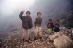 Boys high up the mountain, Al Hajjara, Yemen, PLPV12P10_14