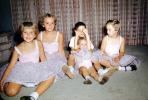 Ballerina, Girls, sisters, matching costumes, boys, 1950s, PLPV13P12_08