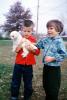Boy, Girl, Poodle, Brother, Sister, 1960s