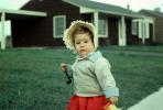 Toddler Girl Wearing a Bonnet, PLPV15P08_11