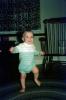 Smiling Toddler learning to walk, 1950s, PLPV15P10_06