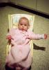 Baby Girl, Pink Onesie, infant, 1960s