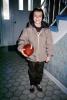 Football, Girl, jacket, Carlisle, Cumberland County, Pennsylvania, 1988