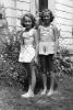 Backyard, Girls, Barefoot, 1930s, 1940s, PLPV16P06_19