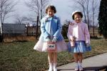 dress, skirt, hat, shoes, legs, cold, formal attire, Akron Ohio, 1960s, PLPV16P14_19