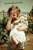 Crying Girl, Baby, Doll, sad, 1950s, PLPV17P02_12