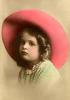 Girl, RPPC, Hat, 1920's, PLPV17P06_02
