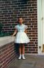 Girl, Dress, Brick, 1960s