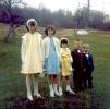 Sister, Brother, Siblings, Girl, Boy, Dress, Suit, Bowtie, Formal, Sweater, 1960s, PLPV17P08_15