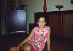 Smiling Girl in Living Room, August 1967, 1960s, PLPV17P12_16