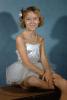 Smiling Girl, Tutu, Ballerina, cute, 1950s, PLPV17P13_03