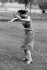 woman, hula hoop, hula-hoop, 19550's