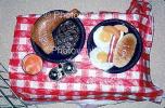 Dinner Table, Breakfast, Eggs, Bacon, Turkey Leg, tablecloth, PLTV01P04_01