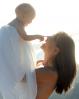 Mother and Child share a moment of Joy, Marin County, California, PMCD01_105