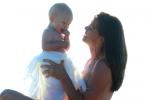 Mother and Child share a moment of Joy, Marin County, California, PMCD01_120