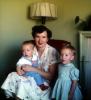 Vonda Roberts with her Children, Eugene Oregon, 1940s, PMCV02P15_18