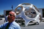 Flies Eye Dome, Huntington Beach, California, POFV02P12_12