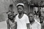 Teens on the Street, Boy with Hat, Girl, Africa, PORPCD3307_056