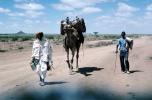 Man with Camel, Refugee from war, Nomad, Nomadic, Somalia