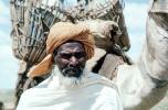 Man, Camel, Refugee from war, Nomad, Nomadic, Somalia, PORV03P02_10