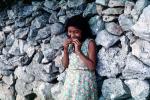 Girl, Face, Smiles, Yucatan Peninsula, Mexico, PORV05P12_17