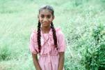 Woman, Girl, Smiles, Dress, Gujarat, PORV07P13_15