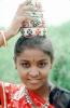 Woman, Girl, Sari, Gujarat, PORV07P13_18