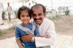 Father, Daughter, Dad, Gujarat, Man, Girl, Smiles, Sari, Sabarmati Ashram, PORV07P14_19