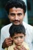 Father with Son, near Ahmedabad, Man, Male, Guy