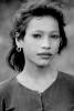 Girl, Face, Beauty, Nepal, PORV08P13_11BW