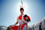 American Indian, Feathers, regalia, PORV09P04_17