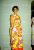 prom nightFormal Dress, flowery, 1960s, PORV11P11_07.0167