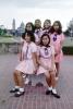 Schoolgirls in dress, PORV12P01_18
