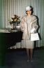 Fur Coat, High Heels, Hat, Elegant, Grand Piano, Purse, Dress, 1960s, PORV15P03_18