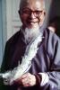 Fu Man Chu Beard, Smiles, Glasses, China, 1973, 1970s, PORV15P05_09