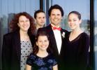 Father, Mother, Daughters, siblings, smiles, bowtie, PORV21P05_04