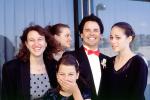 Father, Mother, Daughters, siblings, smiles, bowtie, PORV21P05_08
