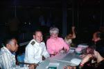 Captains Table, laughing, smiles, Ship, May 1968, 1960s