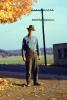 Farmer, hat, man, male, autumn, rural, 1940s