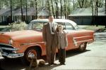 Father and Son, Ford, Car, vehicles, 1950s, PORV26P14_03