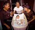 Baby, Crib, Proud Parents, Bassinet, toddler, 1960s, PORV28P09_01