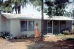 Home, House, Woman, Backyard, May 1962, 1960s