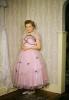 Woman, Formal Dress, Chiffon, 1940s, PORV30P04_04
