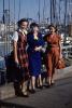 Three Women at Fisherman's Wharf, 1940s, PORV30P04_07