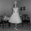 Teen Girl, Tiara, formal dress, 1950s, PORV30P05_17