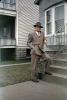 Gangster Man, Suit and Tie, hat, shoes, 1940s, PORV30P06_03