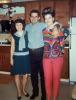 Paisley Mod Outfit, pants, dress, women, man, 1960s, PORV30P10_05