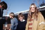 Teenagers in the Winter, Girl, Boys, 1970s, PORV30P11_01