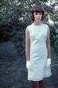 Teen Lady in her dress, gloves, 1960s, PORV30P13_13